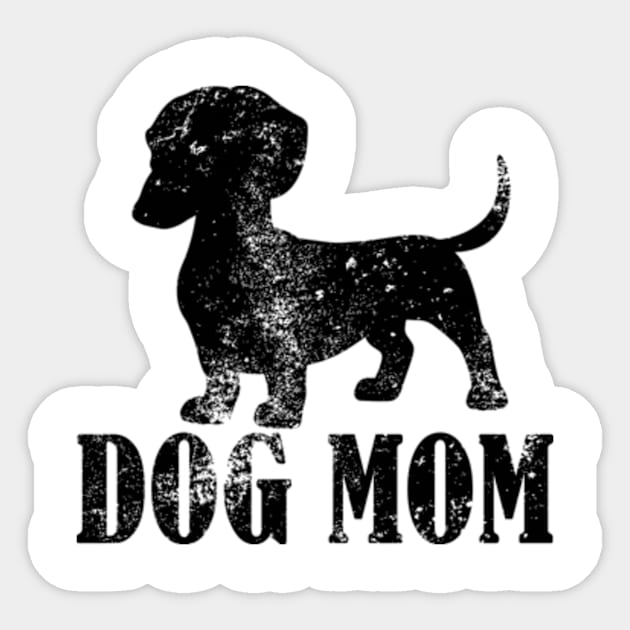 Dachshunds Dog Mom Sticker by AstridLdenOs